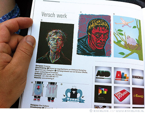 Dzone, versch, graphic designs, magazine, work, illustration, Enkeling, 2011