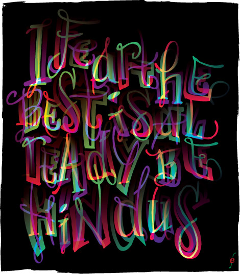 I Fear The Best Is Already Behind Us, typography, Enkeling, 2008